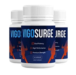3 Bottle - Vigosurge - The natural formula that’s restoring confidence and performance
